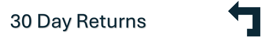 30 days returns